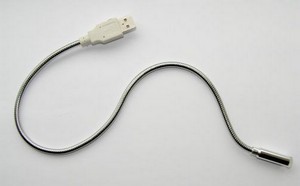 USB LED Leselampe mit Schwanenhals schwenkbar