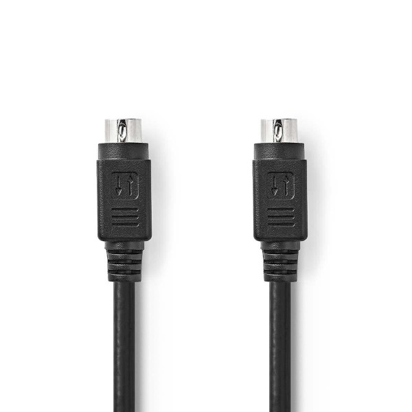 S-Video-Kabel S-Video Stecker | S-Video Stecker 2.00 m Schwarz