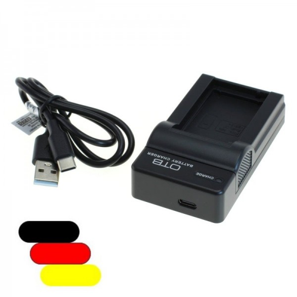 USB Akkuladegerät für Nikon Coolpix P1100